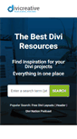 Mobile Screenshot of divicreative.com